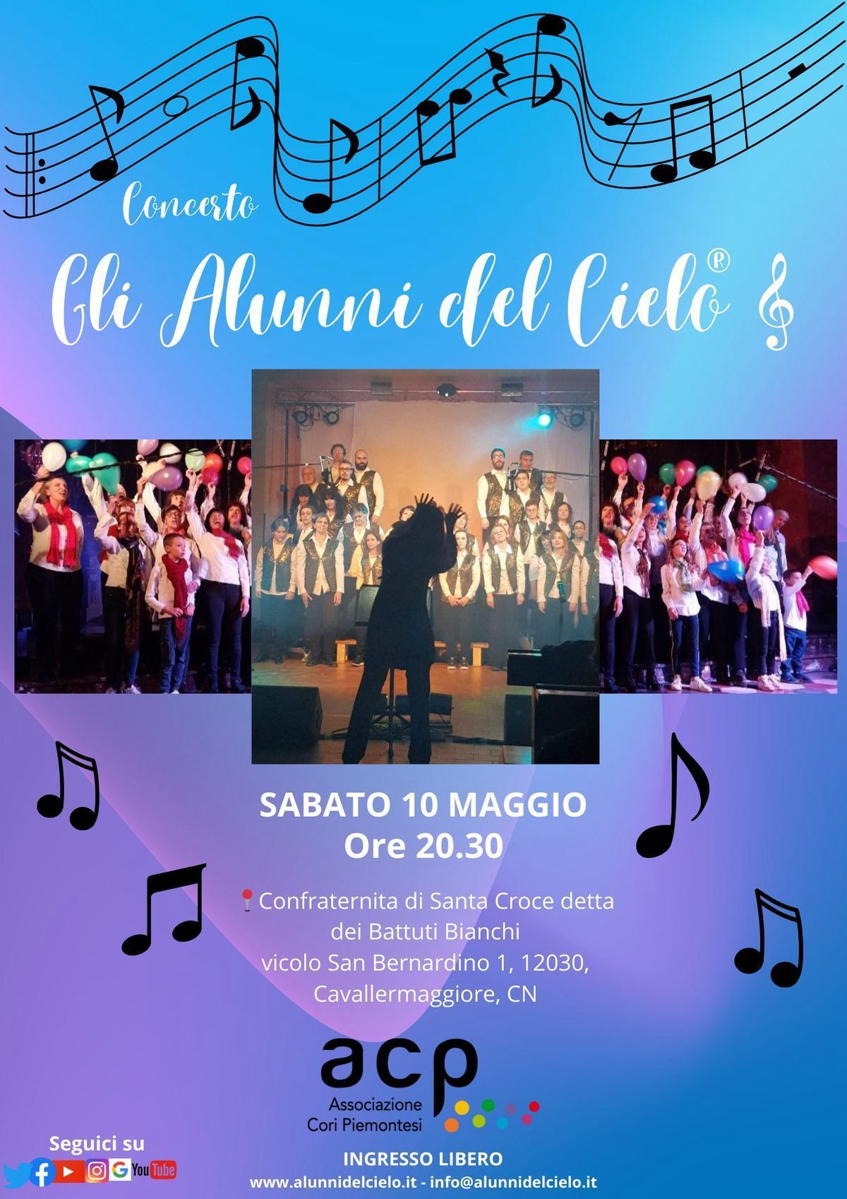 locandina concerto adc Cavallermaggiore 10 maggio 2025